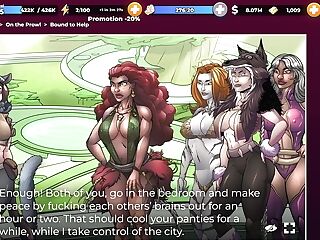 Comix Harem-on The Prowl Four Gaming Adult